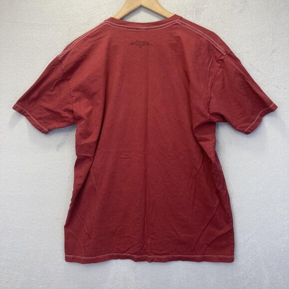 Y2K Jimi Hendrix Experience T-Shirt Mens XL Red Band Graphic Tee RARE - Picture 10 of 11